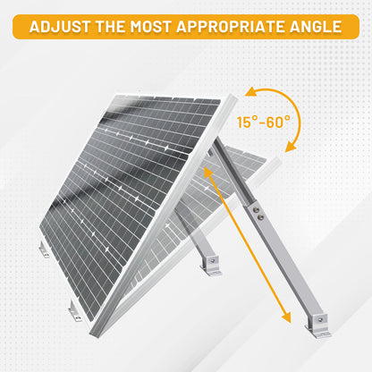 26in Adjustable Solar Panel Tilt Mount Brackets