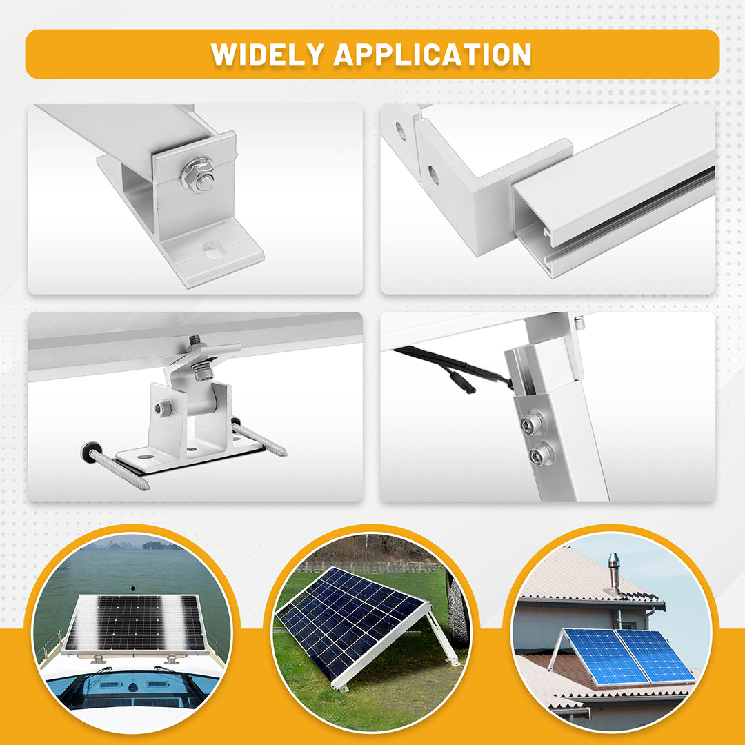 26in Adjustable Solar Panel Tilt Mount Brackets